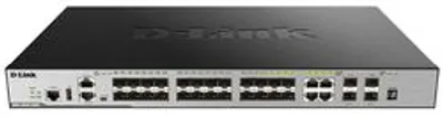 D-Link DGS-3630-28SC/SI/E 8-Port Layer 3 Fiber Gigabit Stack