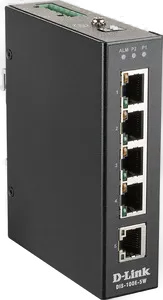 D-Link DIS-100E-5W Fast Ethernet Industrie-Switch 5-Port