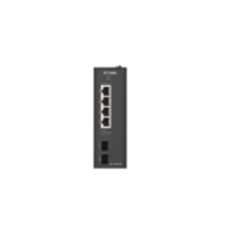 D-Link DIS-100G-06P 6-Port GB Industrial Unmanag.PoE+ Switch