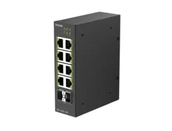 D-Link DIS-100G-10P Switch Industrial PoE+ 10 Puertos