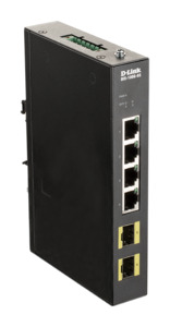 D-Link DIS-100G-6S Switch Industrial Gigabit con 2x SFP