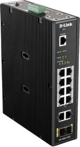 D-Link DIS-200G-12PS Industrial Gigabit Smart Managed PoE Switch 12-Port