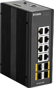 D-Link DIS-300G-12SW Industrial Gigabit Managed Switch mit SFP