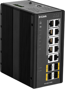 D-Link DIS-300G-14PSW Industrial Gigabit Managed PoE Switch mit SFP