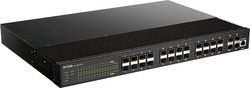 D-Link DIS-700G-28XS Industrie Layer 2+ Glasfaser Switch, 28 Port