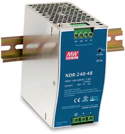 D-Link DIS-N240-48 power supply unit 240 W Stainless steel
