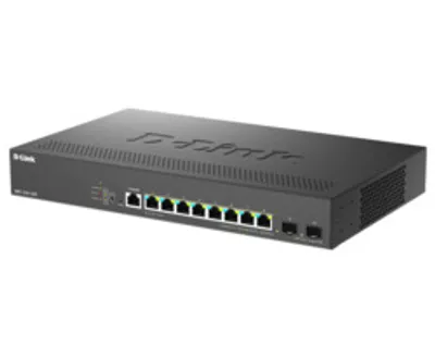 D-Link DMS-1250-10SP/E-10-Port PoE MGigabit Smart Mngd Switch