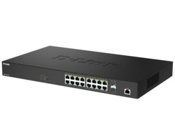 Switch 440mm D-Link DMS-1250-18P 16*2.5GBE/2*SFP+ PoE retail