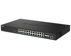 Switch 440mm D-Link DMS-1250-28P 24*2.5GBE/4*SFP+/PoE retail