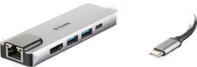 D-Link DUB-M520  5-in-1 USB-C Hub mit HDMI/USB-PD/GBE retail