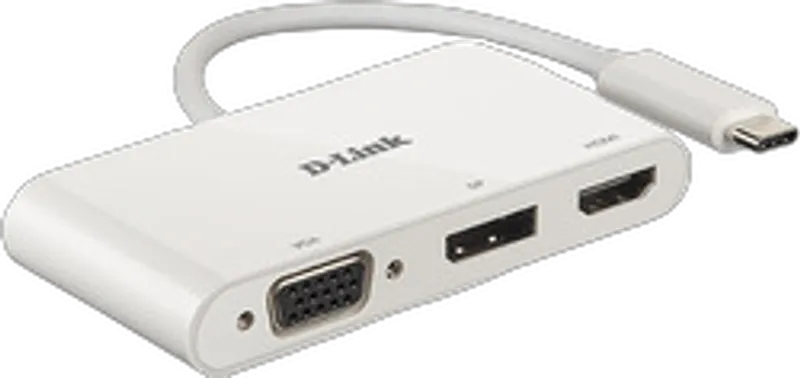 D-Link DUB-V310  3-in-1 USB-C Video Adapter VGA/HDMI/DP retail
