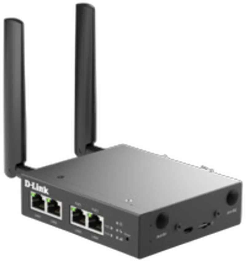 D-Link DWM-314-TP/E 4G LTE M2M VPN PoE+ Router