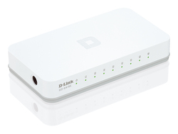 D-Link GO-SW-8E/E network switch Unmanaged Fast Ethernet (10/100) White