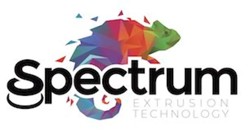 DELOCK Industrie Gigabit Ethernet Switch 5 Port RJ45 для монтажа в шкаф с логотипом Spectrum и хамелеоном в стиле low-poly