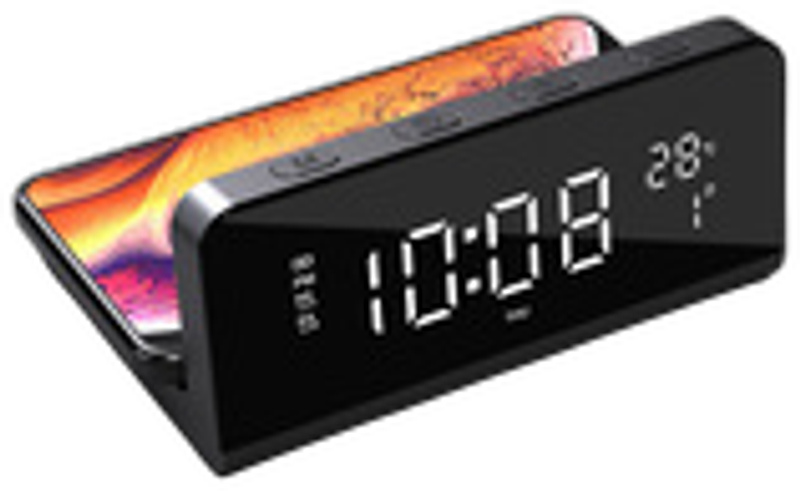Denver Radio-Wecker mit Wireless Charging ECQ-103
