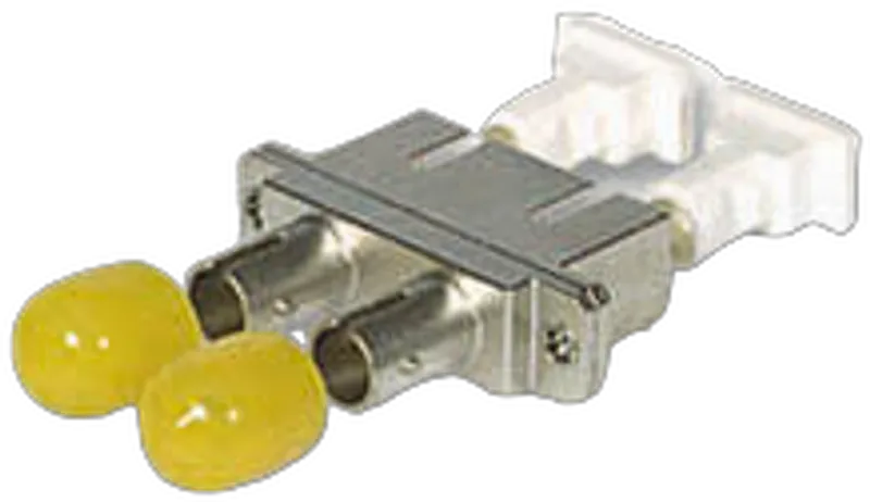 LWL-Kupplung,SC-Buchse/ST-Buchse, 50/125u Multimode, duplex, Metall, Keramikhülse