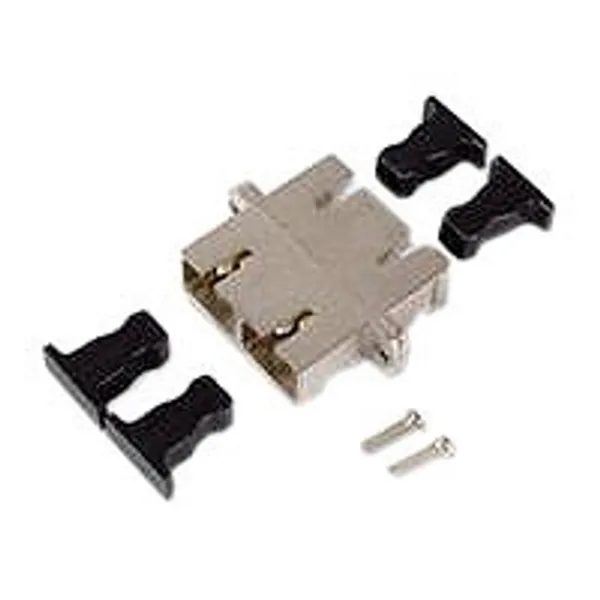 LWL-Kupplung,SC-Buchse/SC-Buchse,  9/125u Singlemode, Metall