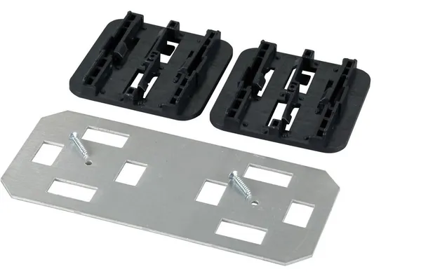 LWL-Wandverteiler Mini-Speissverteiler, zbh.Befestigungsset
