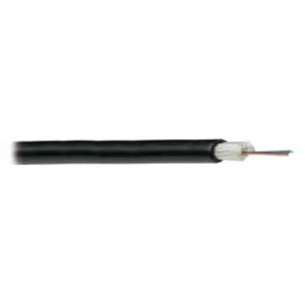 LWL-Kabel 24G, außen, 50/125u, OM4, Schwarz, Außendurchmesser ca. 5,8mm,