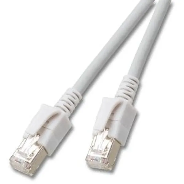 Patchkabel RJ45, CAT6A 500Mhz,  7.0m, grau; S-STP(S/FTP); VC LED in den Steckern!