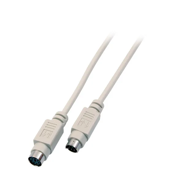 EFB Maus/Tastaturverl. PS/2, PS/2 Stecker, Buchse, 2m, beige