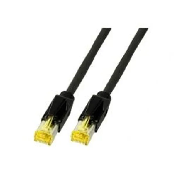 EFB RJ45 Patchkabel S/FTP,Cat.6A,PUR,TM31,25m,sw