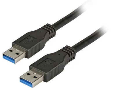 EFB USB3.0 Anschlusskabel A-A,St.-St.,3.0m,schwarz,Classic