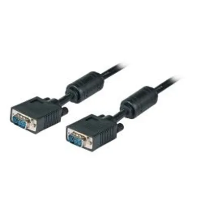 Kabel Video VGA, DSUB15, ST/ST, 3m, Schwarz