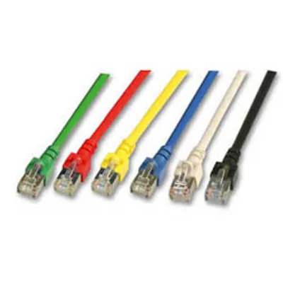EFB RJ45 Patchkabel SF/UTP Cat.5e PVC CCA 15.00m schwarz