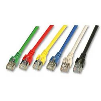 EFB RJ45 Patchkabel SF/UTP Cat.5e PVC CCA 7.50m grün