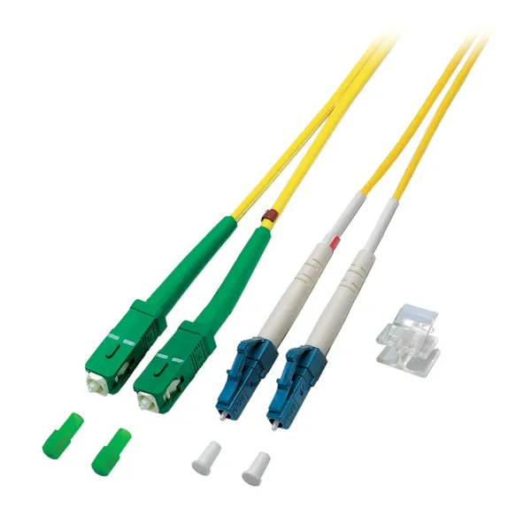 EFB Duplex Patchkabel LC-SC/APC 9/125 OS2 5m