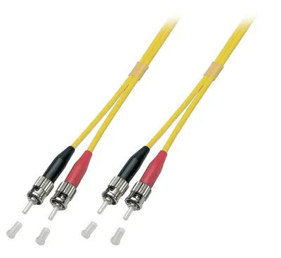 EFB Duplex Patchkabel ST-ST OS2 G652D 2m LSZH 3mm gelb