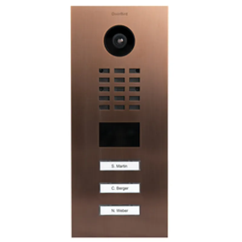 DoorBird D2103V IP Telefon Edelstahl V4A Bronze-Optik