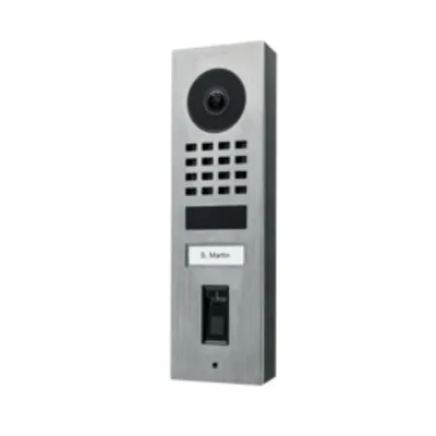 DoorBird IP Video Türst. D1101FV Fingerpr. Edels. V4A, Aufputz