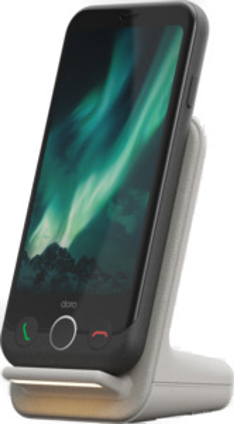 Doro Aurora A10 / graphit + Wireless Charging Station