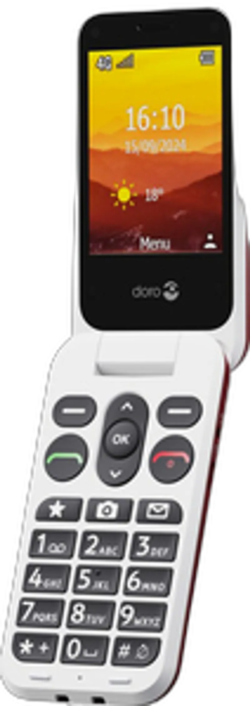 Doro Leva L30 rot-weiß LTE