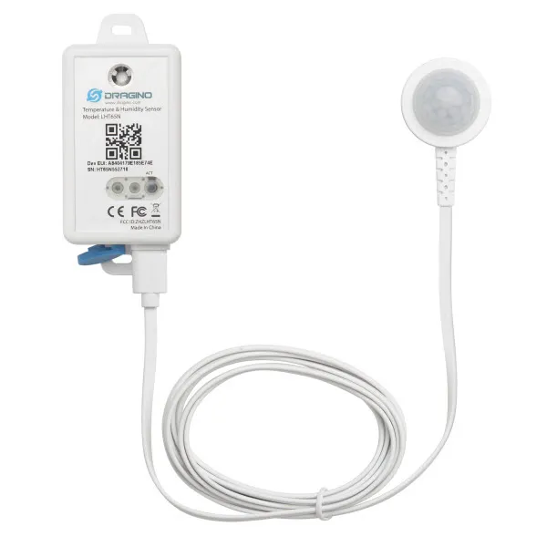 DRAGINO · Sensor · LoRa · Temperatur, Luftf. Und Bewegung Sensor Node · LHT65N-PIR-EU868