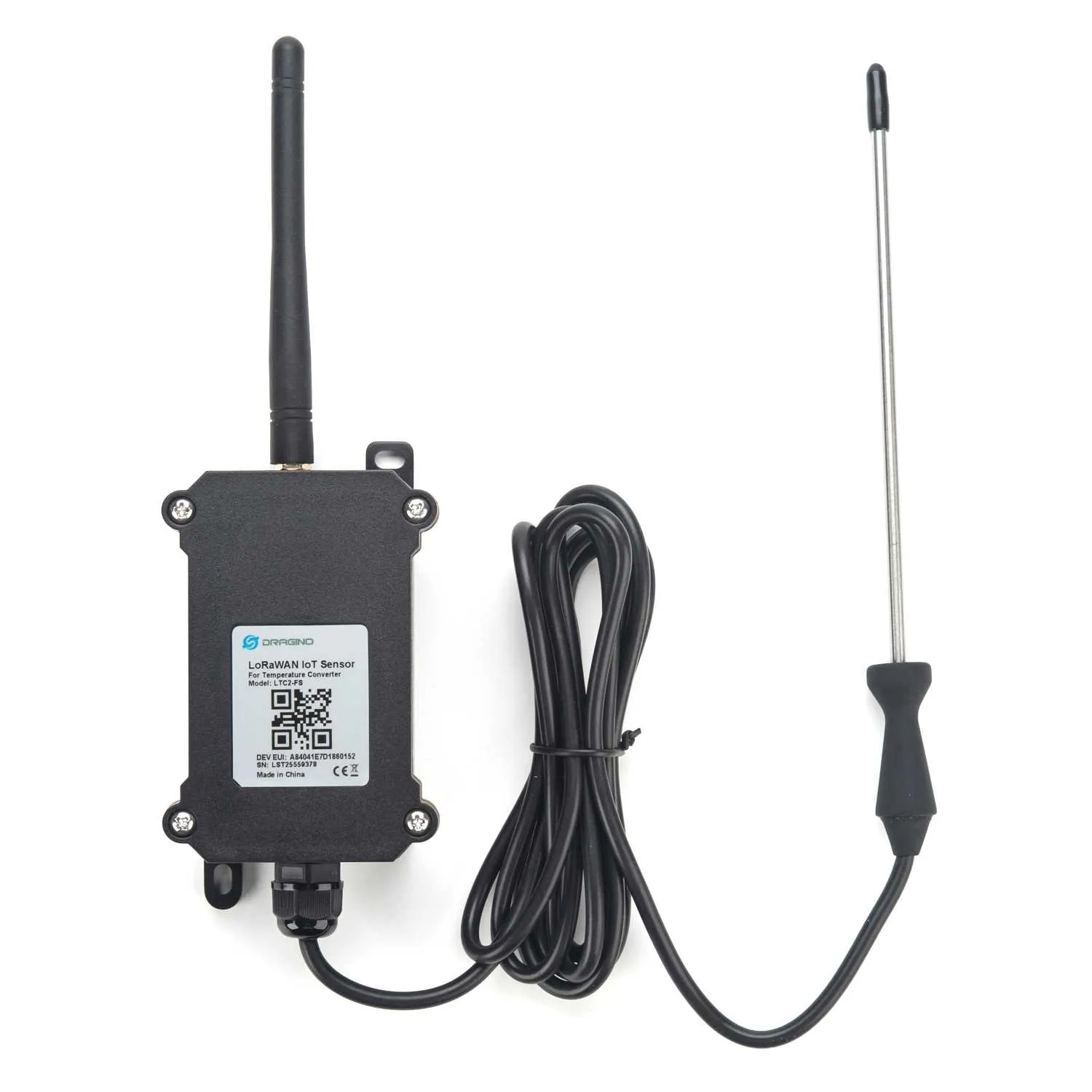 DRAGINO · Sensor · LoRa · Industrial Temperatur Transmitter · LTC2-FSA-EU868 · Lebensmittelsicherheit DRAGINO · Sensor · LoRa · Industrial Temperatur Transmitter · LTC2-FSA-EU868 · Lebensmittelsicherheit
