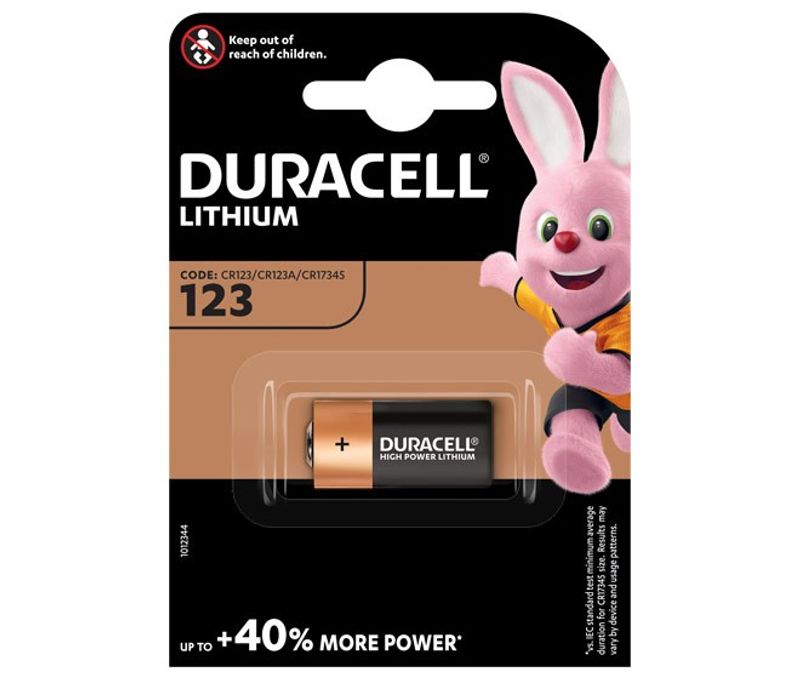 Duracell Batterie Ultra Photo Lithium 123 (CR17345)     1St.