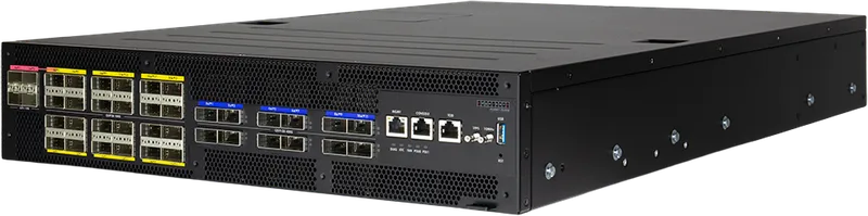 Edgecore Aggregation Router AS9947-36XKB-O-AC-F, 6x400G QSFP-DD, 24x100G QSFP28, 4x1/10/25G SFP28, 2x1,1500W