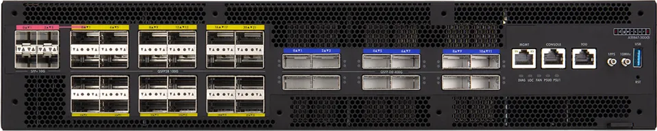 Edgecore Aggregation Router AS9947-36XKB-O-AC-F, 6x400G QSFP-DD, 24x100G QSFP28, 4x1/10/25G SFP28, 2x1,1500W