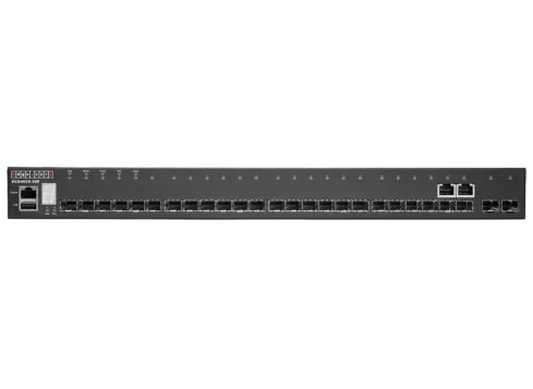 Edgecore Switch full managed Layer3 24 Port • 22 SFP • 2 x GE Combo (RJ45/SFP) • 2 x SFP+ ports  • 1 x expansion • 19" • ECS4620-28F
