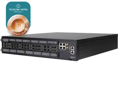 Высокопроизводительный агрегационный маршрутизатор Edgecore AS7946-30XB с портами 400G QSFP-DD, 100G QSFP28 и 25G SFP28 для