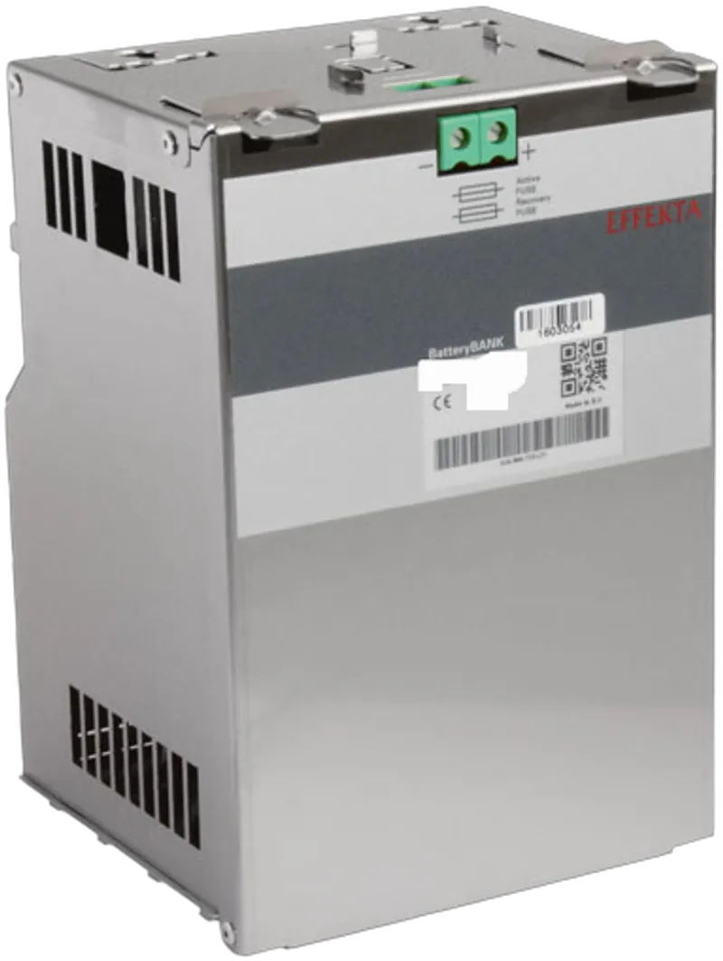 Effekta USV, AC/DC, 12V, zbh. Akkupack für HutSchienenmontage(DIN-Rail), DCB 12/9