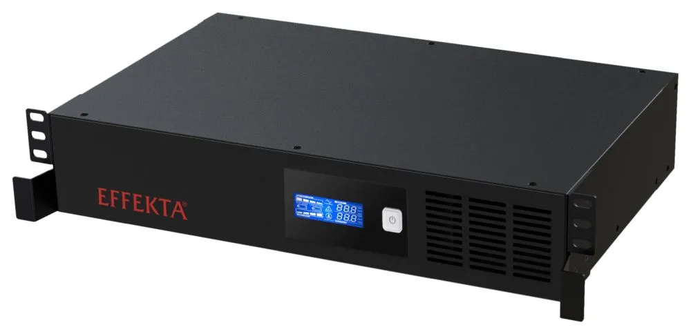 Effekta Line-Interaktive-USV,1000VA,19"/2HE, 25min bei cos phi 0,7, USB, Serie OFFICE Effekta Line-Interaktive-USV,1000VA,19"/2HE, 25min bei cos phi 0,7, USB, Serie OFFICE