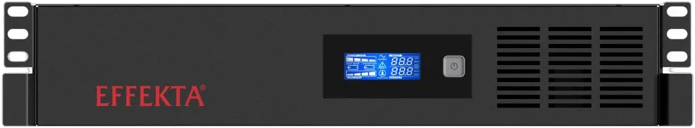 Effekta Line-Interaktive-USV,1000VA,19"/2HE, 25min bei cos phi 0,7, USB, Serie OFFICE Effekta Line-Interaktive-USV,1000VA,19"/2HE, 25min bei cos phi 0,7, USB, Serie OFFICE