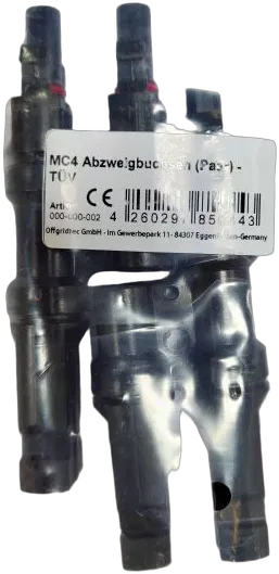 EFFEKTA Solarwechselrichter KS5-Serie, zbh. Offgridtec® Y-Stecker - Abzweigbuchsen EFFEKTA Solarwechselrichter KS5-Serie, zbh. Offgridtec® Y-Stecker - Abzweigbuchsen