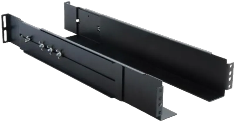 Effekta zbh.Gleitschienen für 19" Schrank, 498-800mm veränderbar, bis zu 45Kg, 2HE