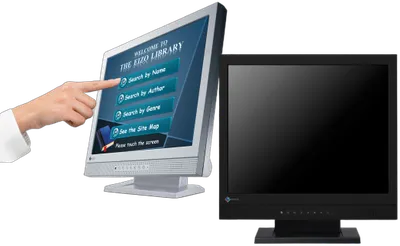 TFT 17" Eizo DuraVision Touch Monitor FDS1721T-BK schwarz, TN-Panel
