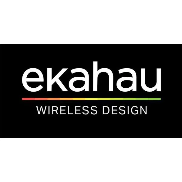 Ekahau ECSE Advanced Training, company logo with wireless design text on black background Ekahau ECSE Advanced Training, company logo with wireless design text on black background